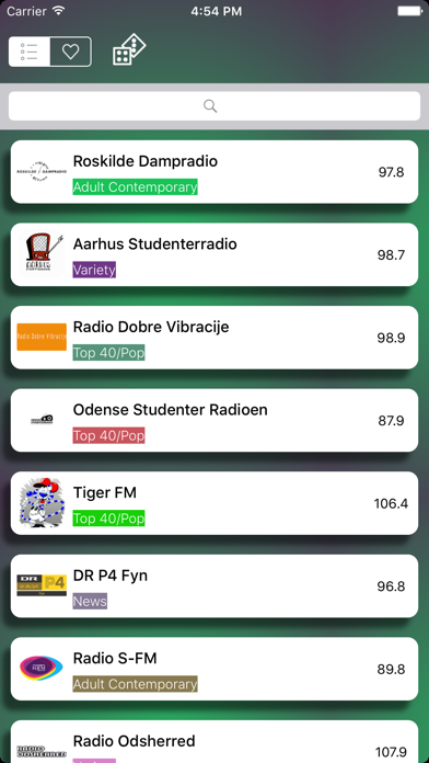 Radios Danmark (Denmark Radio FM)-Include DR P2 Klassisk, Radioer Nova FM, Radio Alfa, Skala FM : iPhoneアプリランキング