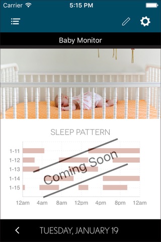 Tend Baby App for the Kodak Baby Monitoring System screenshot 2