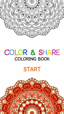 Game screenshot mandala coloring book - free adult colors therapy free stress relieving pages mod apk
