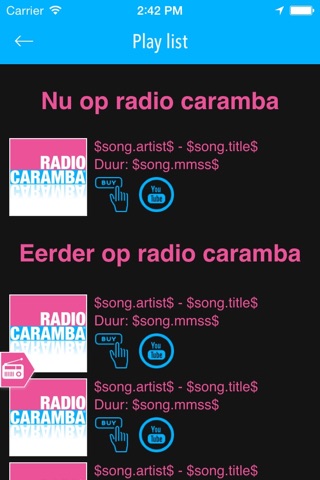 Radio Caramba screenshot 4