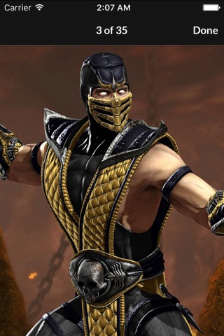 Wallpapers For Mortal Kombat : Unofficial Version screenshot 2