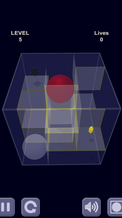 Red ball & Glass mazeのおすすめ画像4