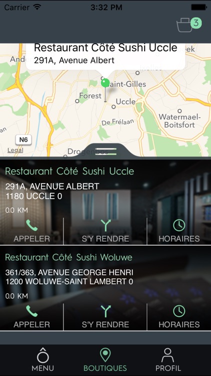 Côté Sushi Belgique screenshot-3