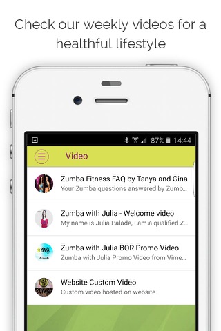 Zumba with Julia screenshot 3