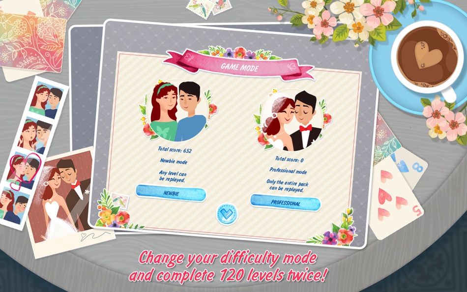 #4. Solitaire: Match 2 Cards. Valentine's Day Free. Matching Card Game for Mac OS X (macOS) 由: 8Floor