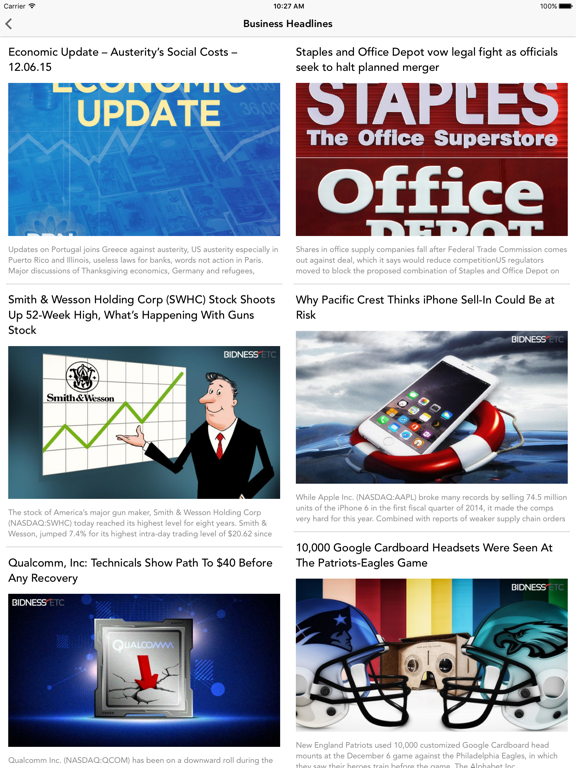 Screenshot #5 pour Wall Street Day: Business, Money, Finance Magazine