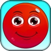 Red Jumpy Bounce King Ball - Jump Game to pass time and kill time in toilet