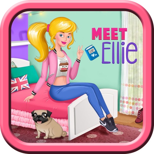 Meet Ellie Dress Up Game Icon