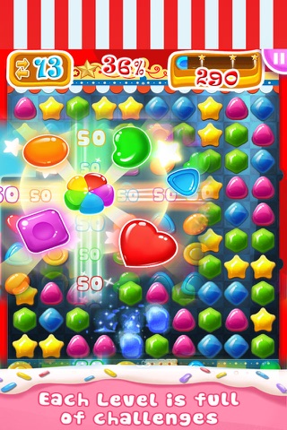 Tap Sweet Jelly- Jam Match 3 Puzzle FREE screenshot 2