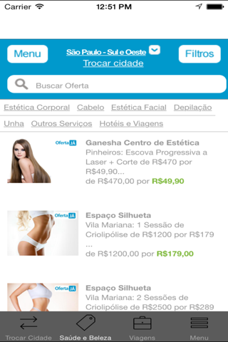 Oferta JA screenshot 2