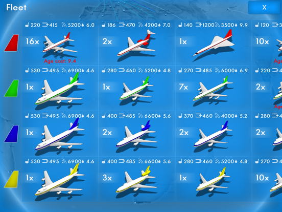 Airline Director 2 - Tycoon Game iPad app afbeelding 2