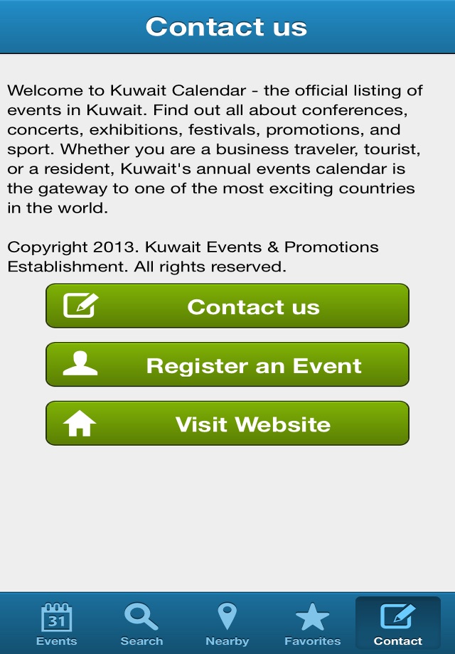 Kuwait events - فعاليات الكويت screenshot 2