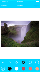 PicFrame - draw on photos and add text to photos with full photo editor screenshot