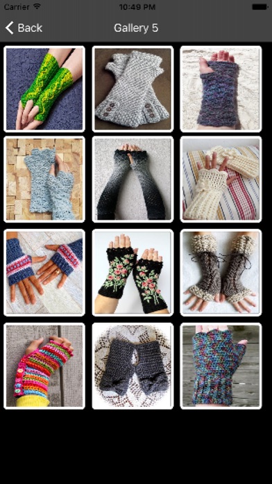 Screenshot #3 pour Crochet Fingerless Gloves