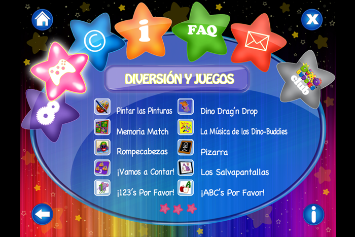 Dino-Buddies™ – El Debut de los Dinosaurios eBook App Interactivo Spanish