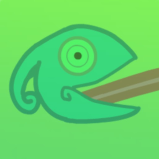 Colorful Colorful Chameleon Icon