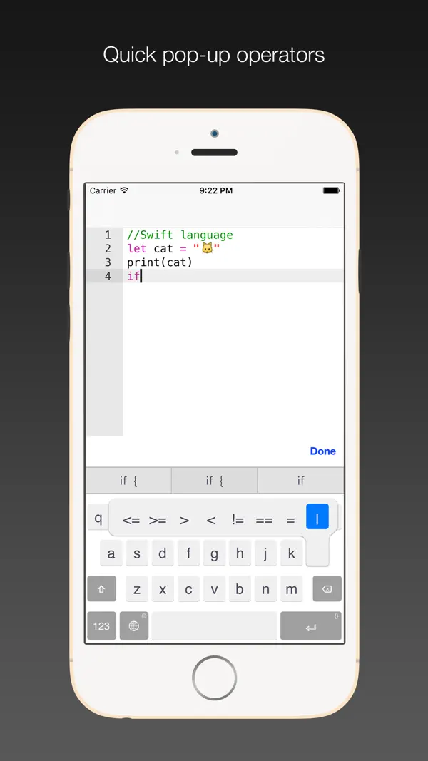 #2. Code keyboard (iOS) Por: LE SANG