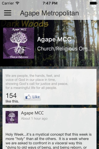 Agape Metropolitan CC screenshot 2