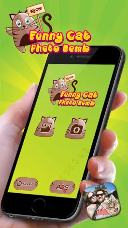 Game screenshot Funny Cat Photo Bomb – make your pics awesome with cute kitty stamps mod apk