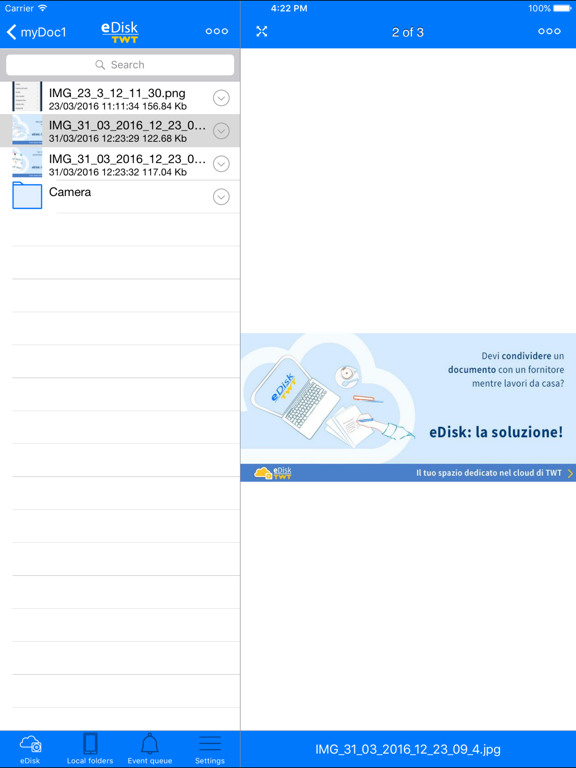 Screenshot #6 pour eDisk