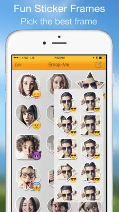 Emoji-Me (Emoji - Selfie Stickers) iPhone image 3