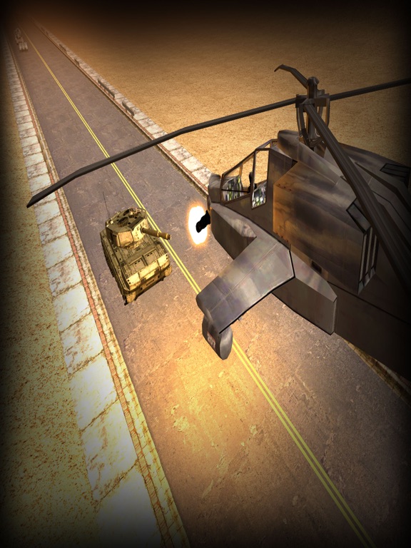 Screenshot #4 pour Enemy Cobra Helicopter Getaway - Dodge reckless Apache attack at frontline