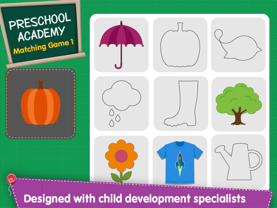 Screenshot #6 pour Matching Game 1 : Preschool Academy educational game lesson for young children