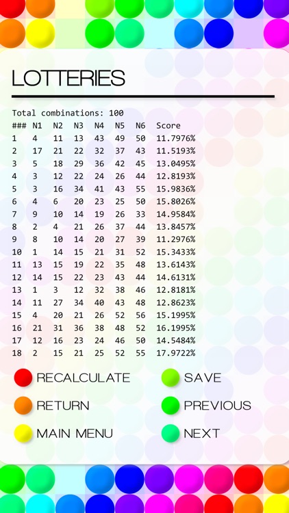 Calculated - Lotto Number Generator screenshot-3