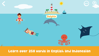 Screenshot #2 pour Kidi Learn Words - Learn English for Kids Easily by Discovering New Words in Interactive Scenes