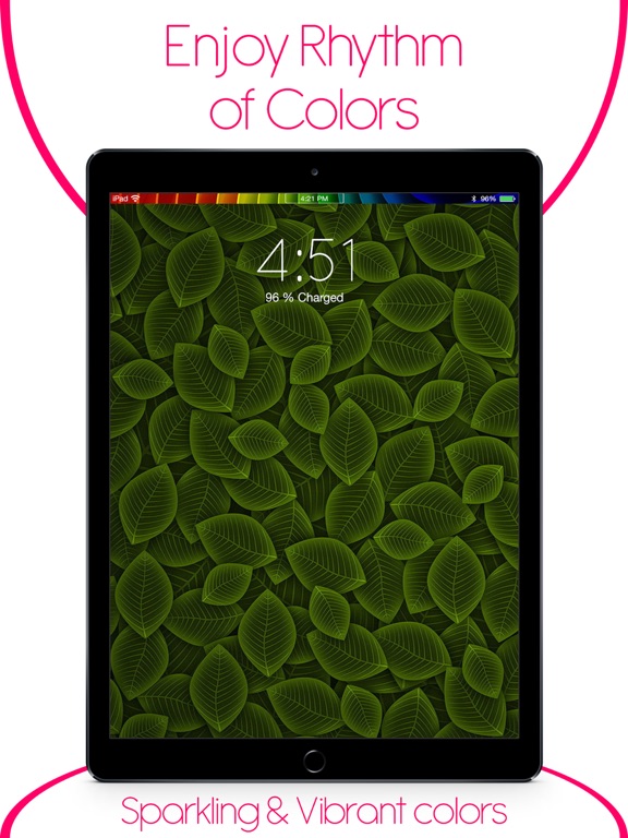 Screenshot #6 pour Pimp My Status Bar - Custom Top Bar Wallpapers and Colorful Backgrounds for Home Screen & Lock Screen