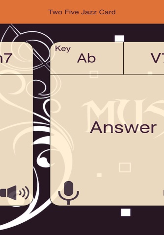 Jazz Card ,learn jazz chord progression 2-5-1 screenshot 2