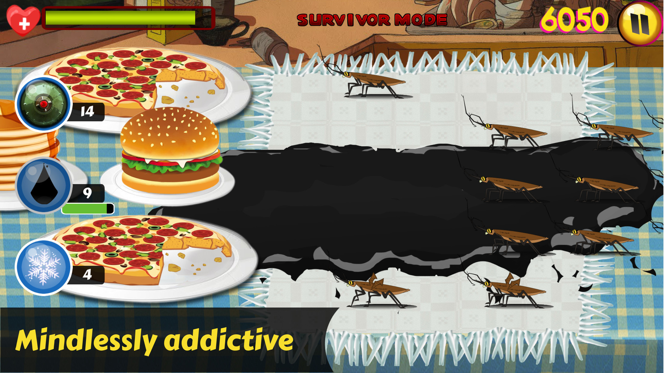 Sneaky Roach - Bug and Insect Smasher screenshot 3