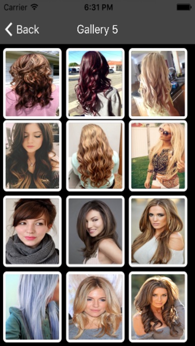 Screenshot #2 pour Hair Style Ideas
