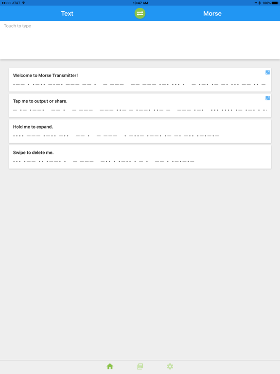 Screenshot #4 pour Morse Transmitter