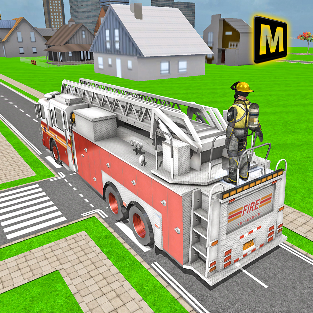 Get Fire Fighter Emergency Truck Simulator 3D for iOS, iPhone, iPad Aso Report