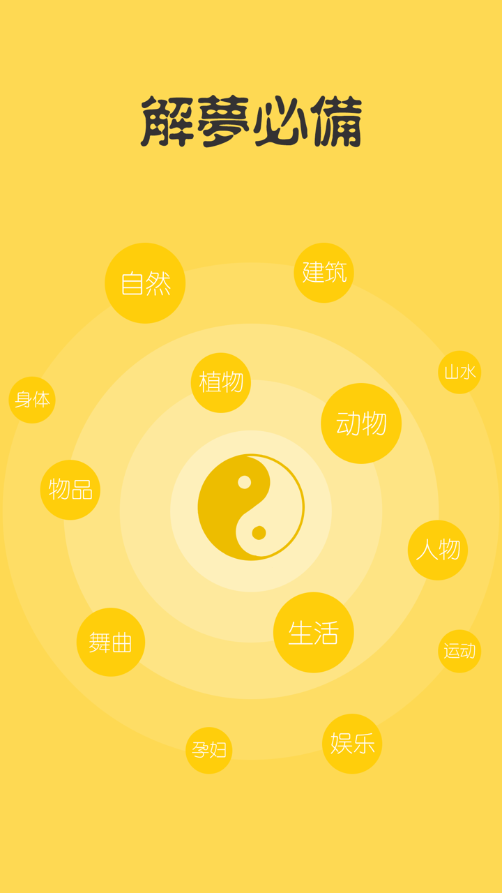 周公解梦-最专业最全面最清晰的解梦全书，星座运势占卜、生肖八卦解密大全 screenshot 1