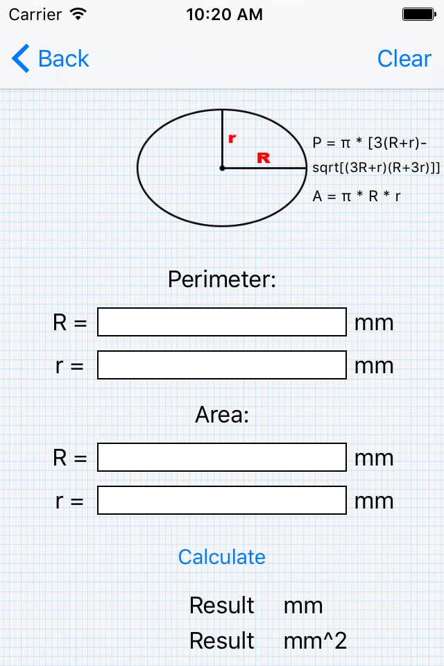 GeometryCalc screenshot 3