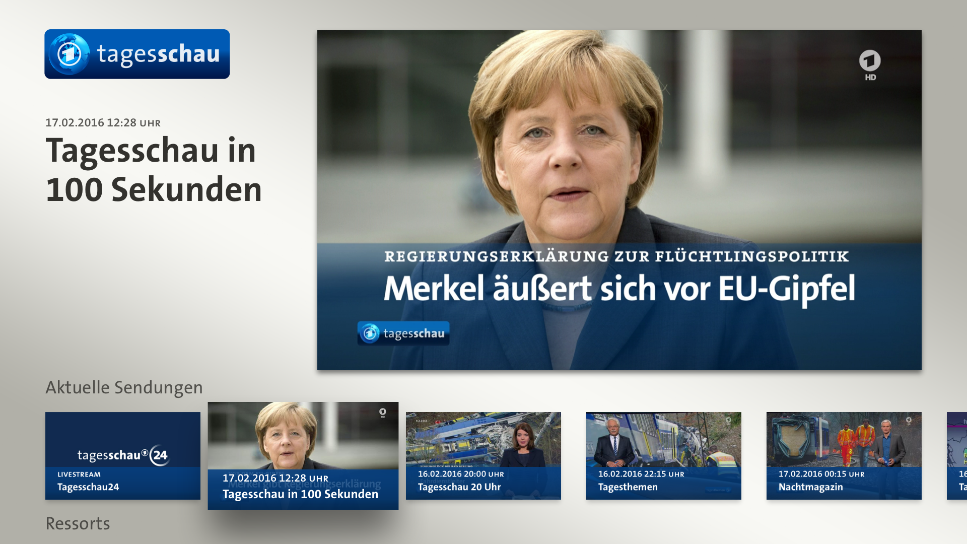 tagesschau - Nachrichten