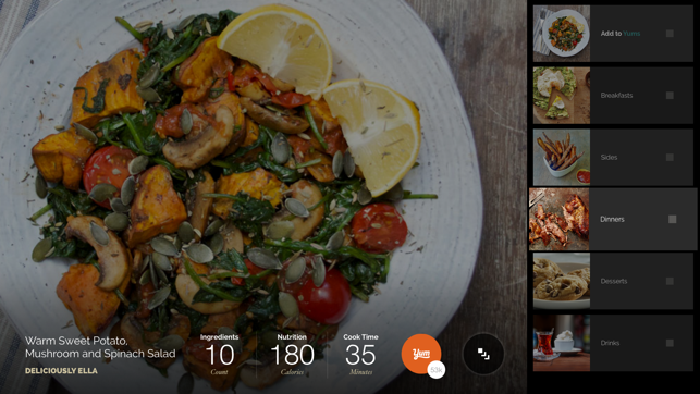 ‎Yummly Recipes & Meal Planning Capture d'écran