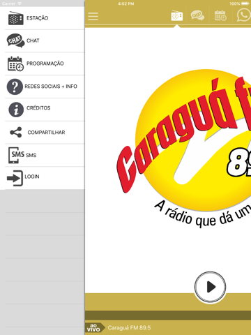 Screenshot #6 pour Caraguá FM, 89.5