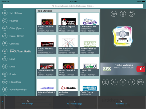 Screenshot #4 pour iRadio España