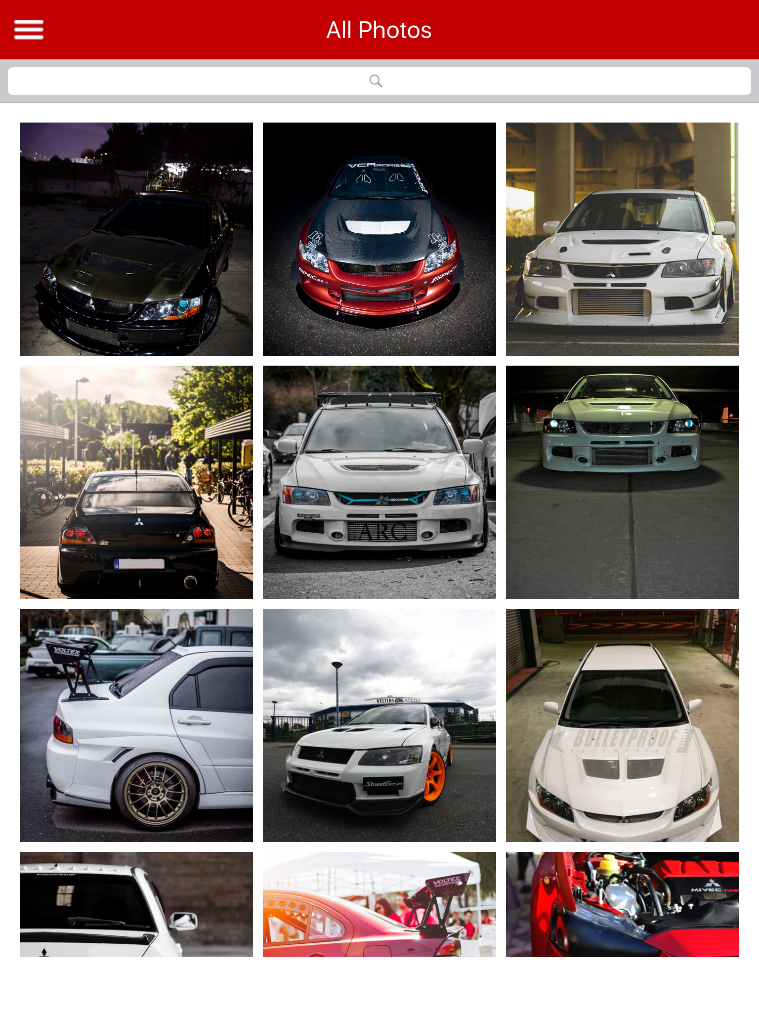 HD Car Wallpapers - Mitsubishi Lancer Evolution Edition