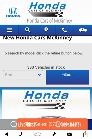 Honda Cars of McKinney screenshot 3