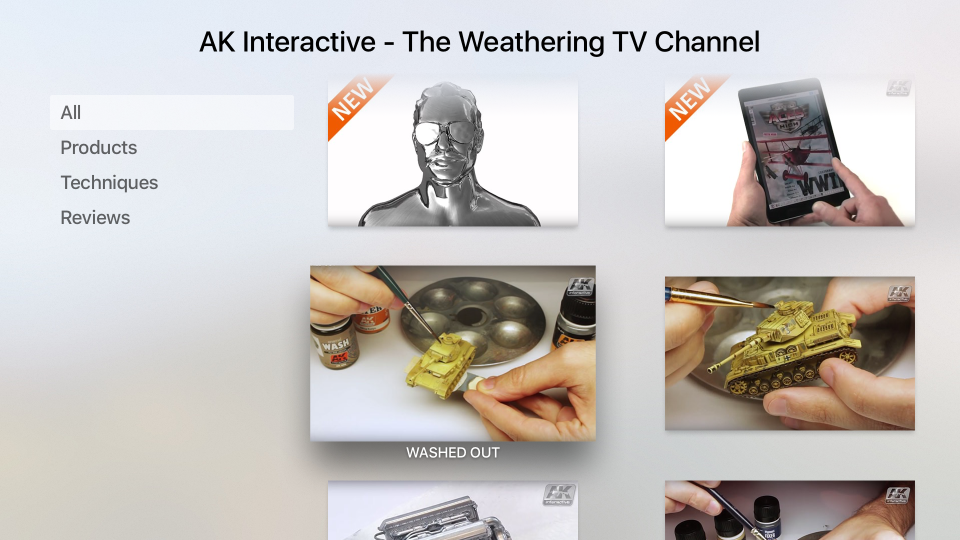 AK Interactive - The Weathering TV Channel screenshot 2