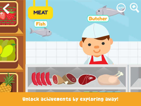 Screenshot #6 pour Kidi Learn Words - Learn English for Kids Easily by Discovering New Words in Interactive Scenes