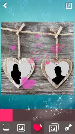 Game screenshot Locket Frames for Love Pics – Filter Your Romantic Photos and Add Sweet Stickers on Virtual Jewelry hack