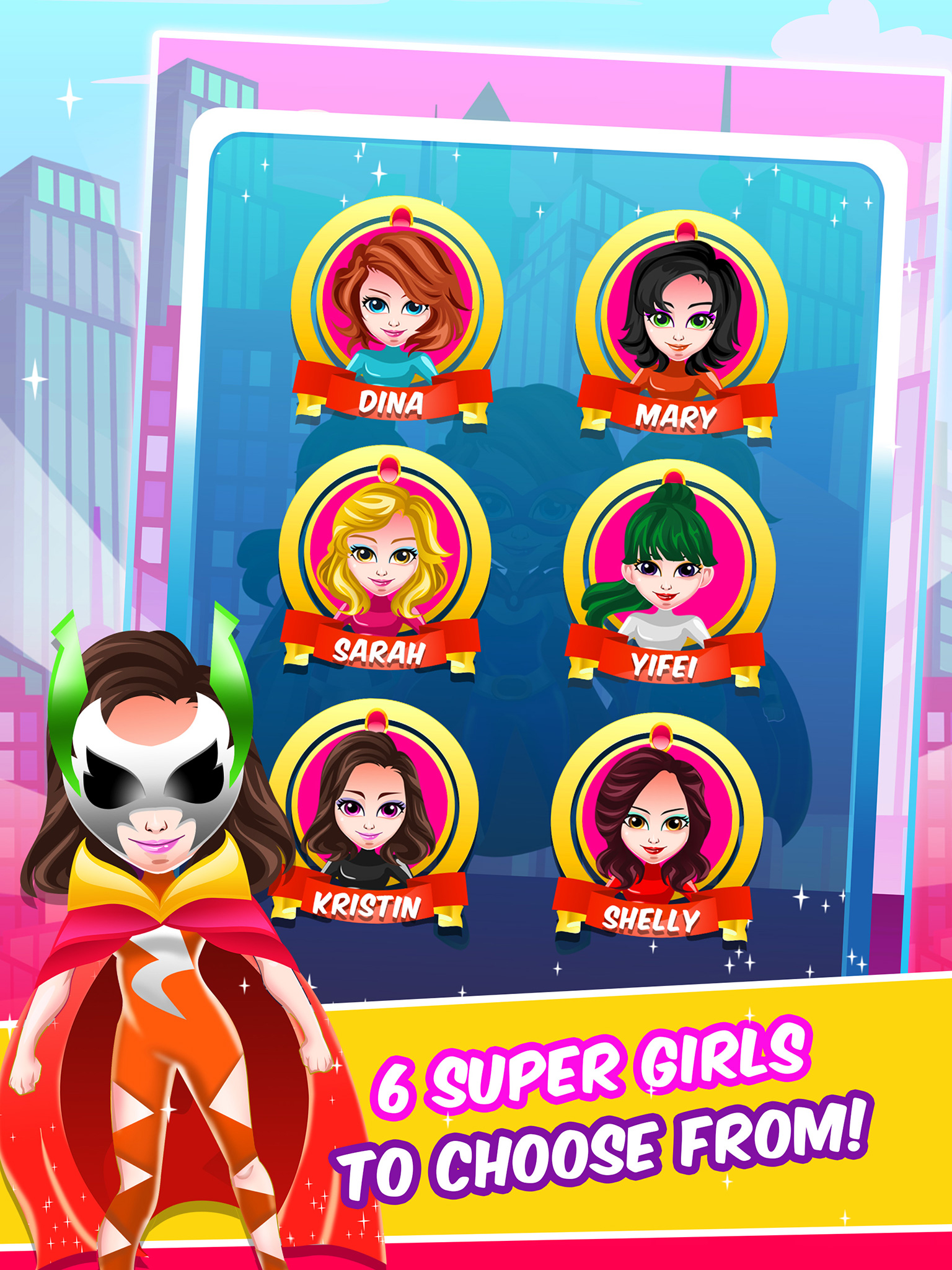 Superhero Princess Hair Salon - fun nail makeover & make-up spa girl games for kids!