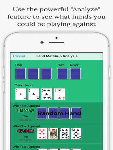 Screenshot #4 pour Omaha Poker Calculator - Calculate Odds and Chances % to Win