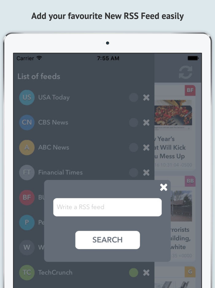 RSS News Reader-Free