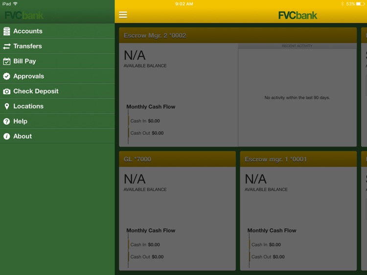 FVCbank Business for iPad